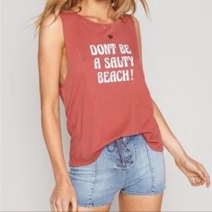 Amuse Society Salty Beach Tank Small
